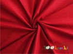 Bawełna 91cm x 150cm - Jednokolorowa czerwona